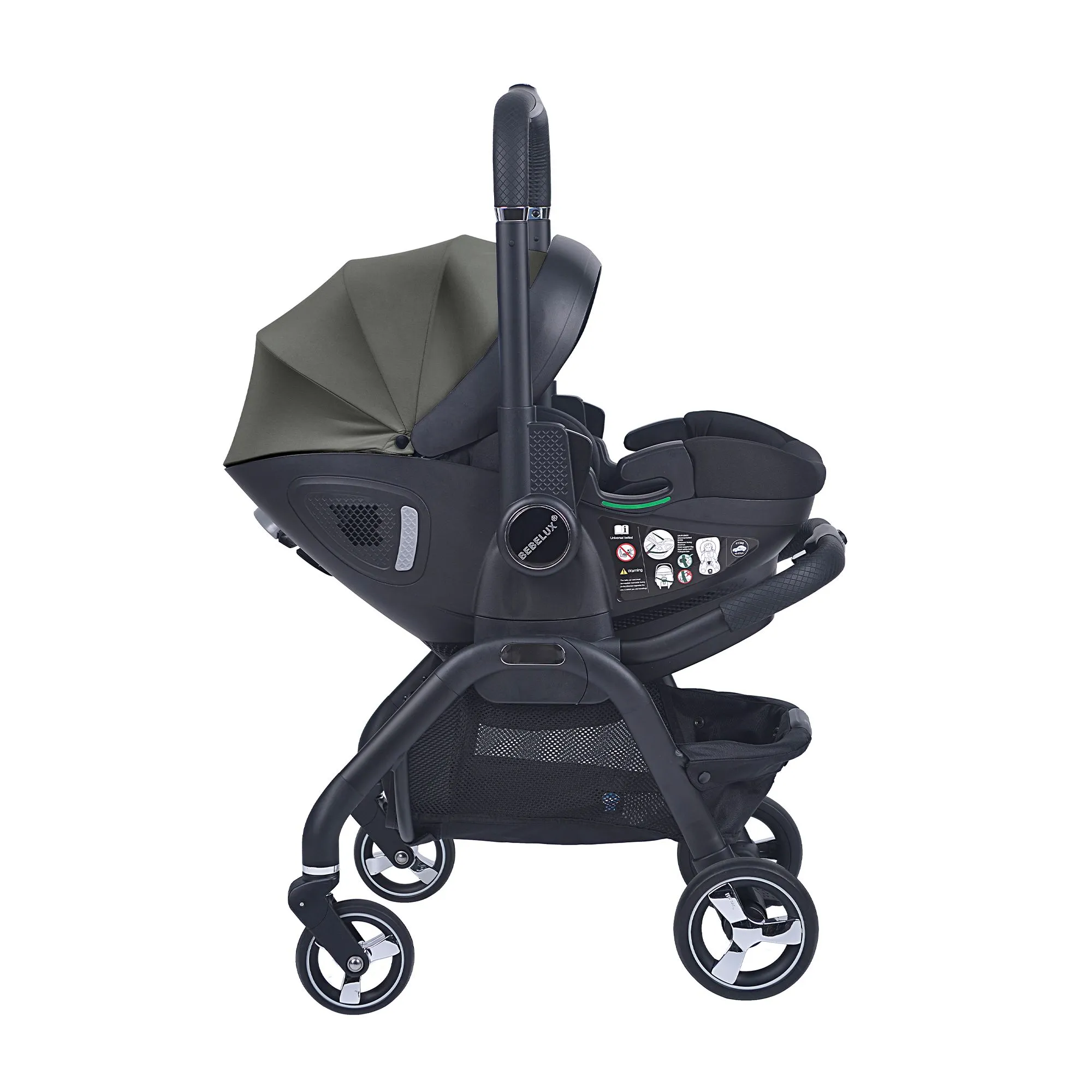 KHAKI Baby Stroller S366 - Image 4