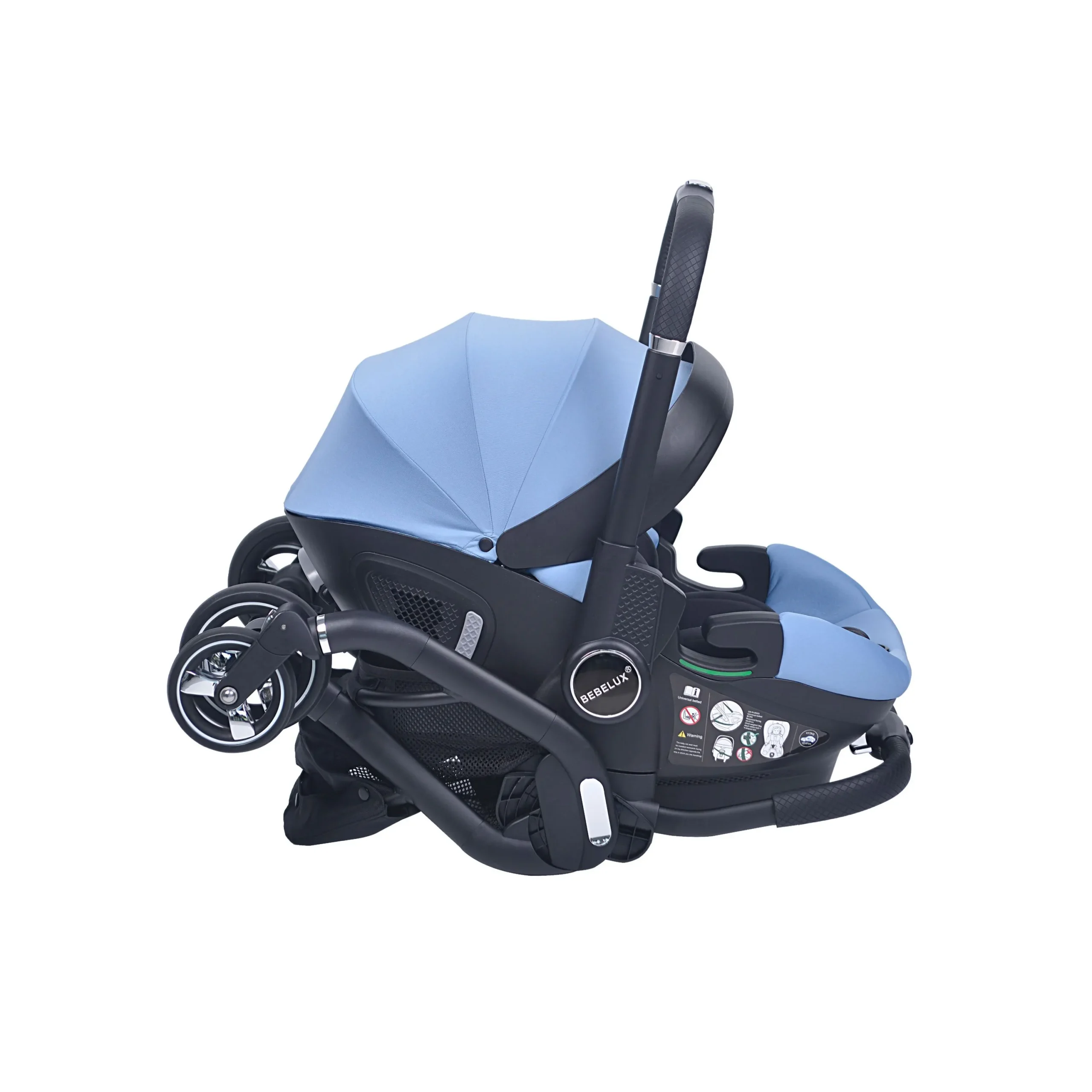 Blue Baby Stroller S366 - Image 19